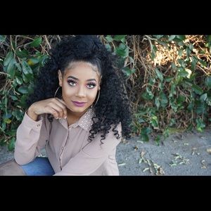 Charolette Russe High-Low Button Down Blouse